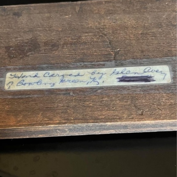 Vintage 70’s Hand-Carved Water Mill Wooden Folk Art - Picture 6 of 6